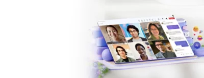 Teams screen for family and friends