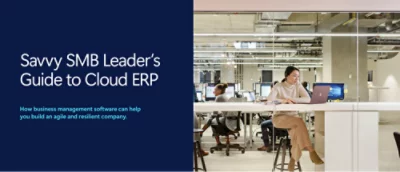 Savvy smb leader's guide to cloud erp.