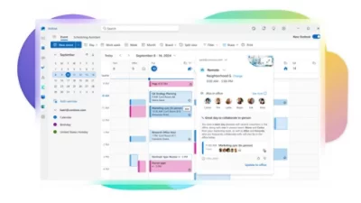 显示 Outlook 日历事件详细信息的屏幕