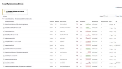 Mitigation action settings for browser vulnerability