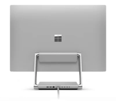 Back view of Surface Studio 2+.