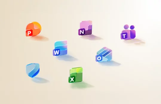 Microsoft 365 订阅包含的各种应用，如 OneNote、Excel、PowerPoint、Word、Microsoft Defender、Outlook 和 Microsoft Teams。
