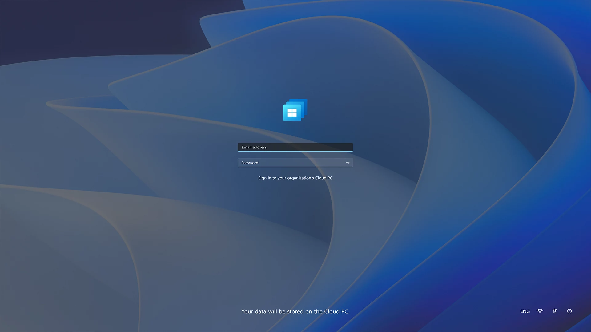 Tela de entrada do Windows