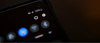 A close-up of a phone